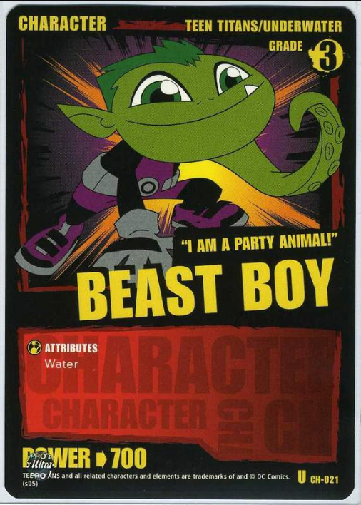 Beast Boy (grade 3) - Unlimited